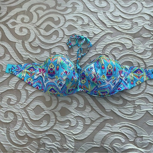Freya Aztec bikini top 30G - Picture 3 of 6